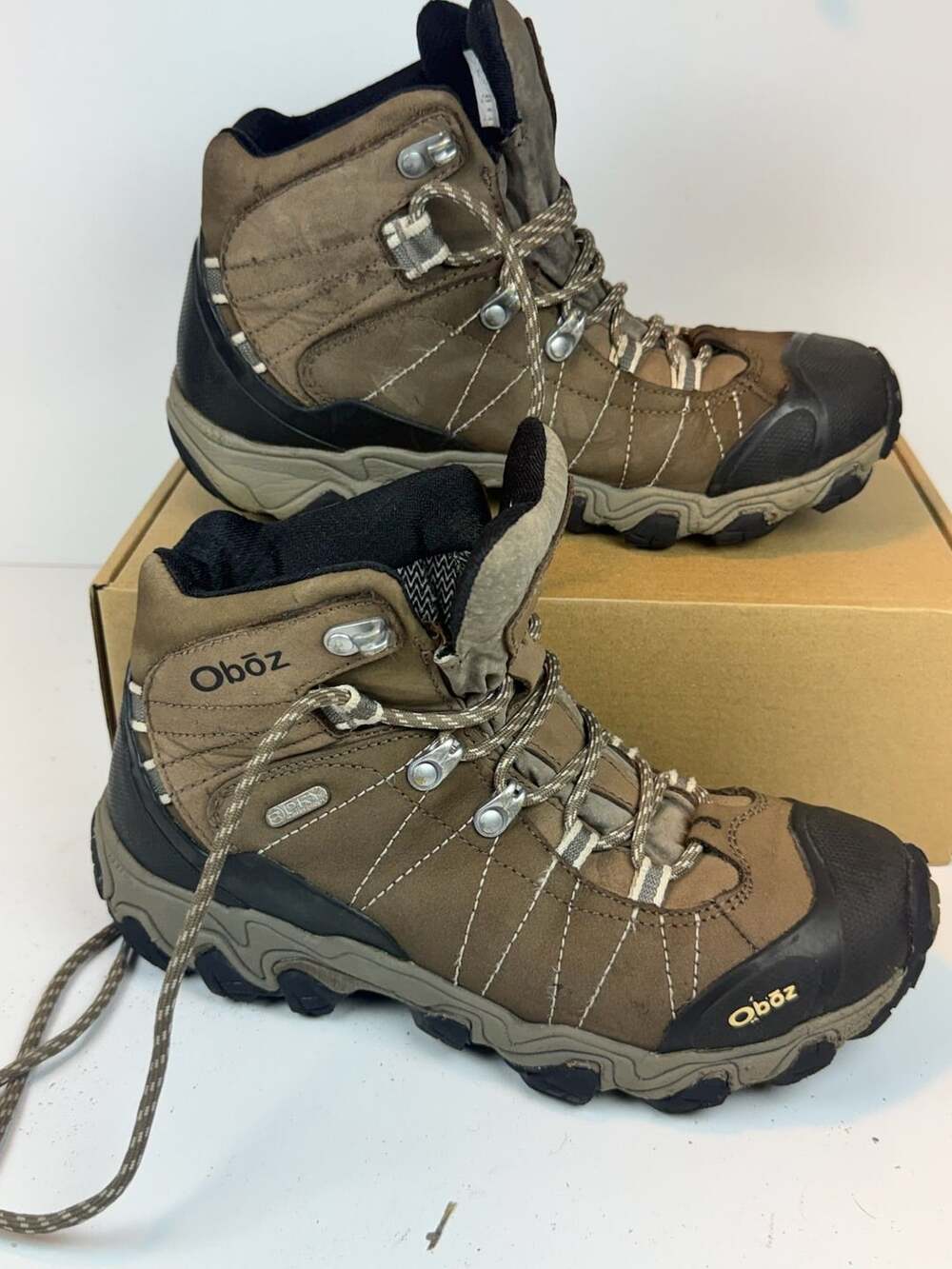 Oboz Bridger Mid B-Dry Hiking Boots Brown